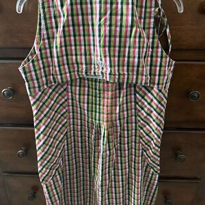 Color block sports dress